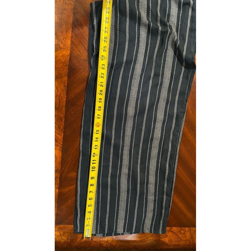 Xhilaration Women's Striped Blue And White‎ Wrap Wide Leg Jumpsuit Size X-small - Picture 15 of 16